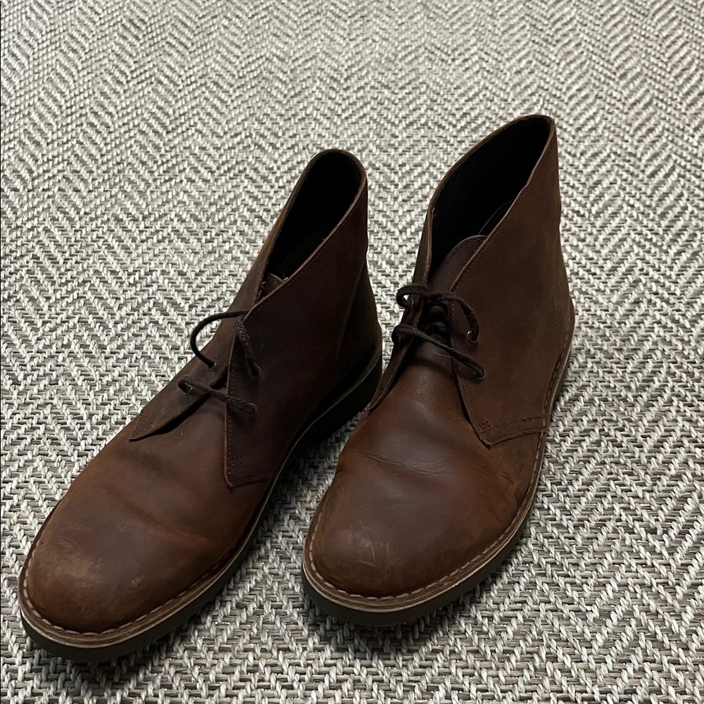 Men’s Clark’s Size 10 Classic Brown Leather Men's Shoes